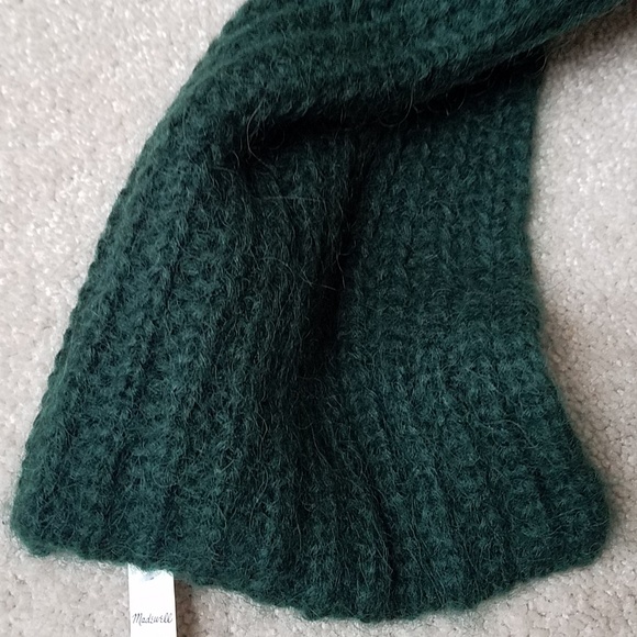 NWT Madewell Wool Mohair Nylon Scarf - Picture 2 of 5